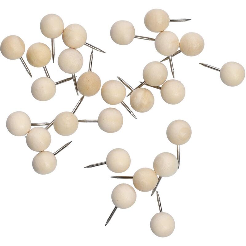 Pinnadeln aus Holz, 25 Stück Zeller