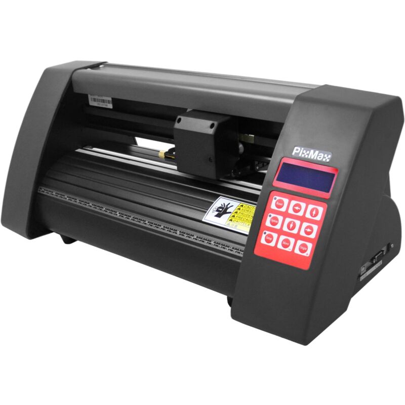 PixMax 525mm Mini Schneideplotter Plotter Folienplotter Folienschneider Schneidplotter Plotten 3 Gratis x Roland Schneidemesser mit SignCut Software