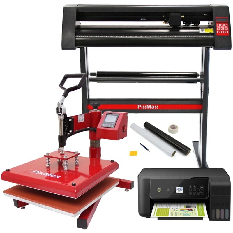 38cm Schwenkbare Transferpresse Hitzepresse Plotter Schneideplotter & Drucker