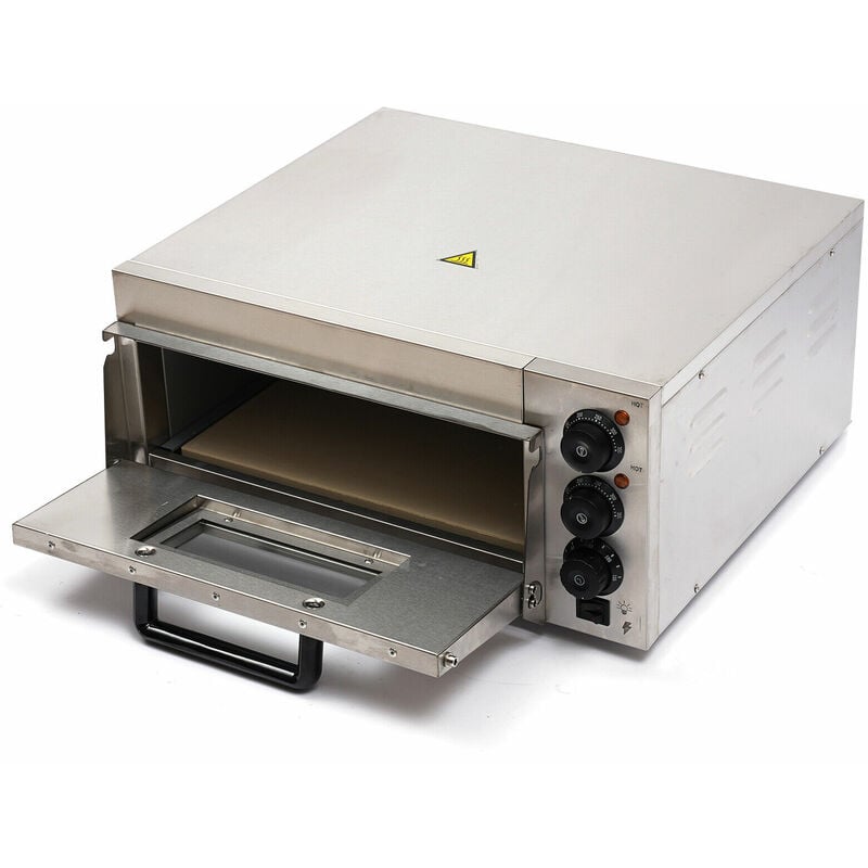 Pizzabackofen Flammkuchen Pizzaofen Pizza Backofen 2KW Für Gastronomie Pizzamaker Kommerziell 1 Kammer