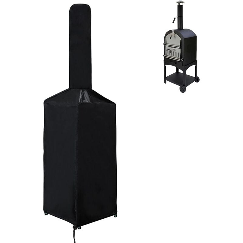Pizzaofen-Abdeckung, Outdoor-Pizzaofen-Schutzplane, für den Außenbereich, Garten, Terrasse, wasserdicht und robust, schützende