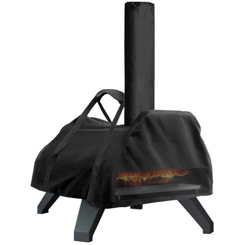 Pizzaofen-Schutzabdeckung für Modell Karu16 32,6 × 20,4 × 13,3 Zoll, wasserdichte Schutzplane – Outdoor-Pizzaofen-Zubehör