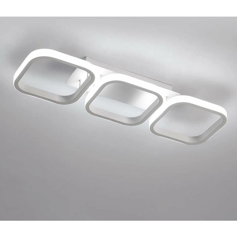 Comely - led -Deckenlampe, 36W modernes Licht led -Deckenleuchte, led -Deckenlampe für Küchen lebende Roine Korridor Schlafzimmer, kalt weiß 6000k