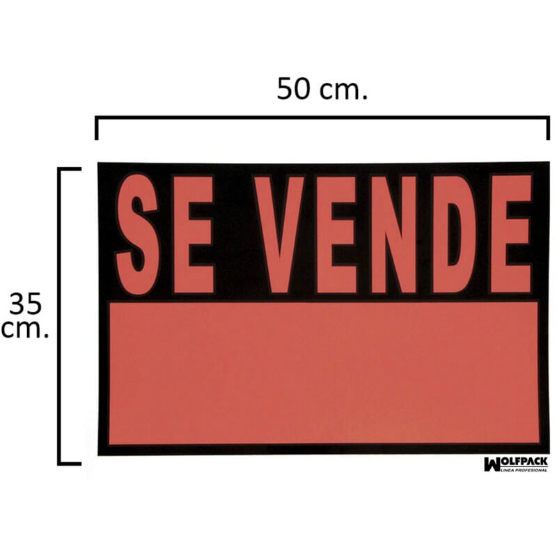 Hinweisschild Oryx 50x35 cm. Zu Verkaufen