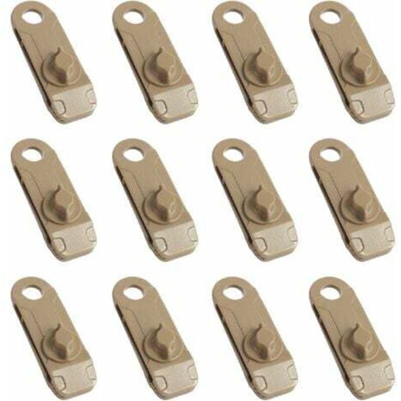 Planenklammern, Kunststoff-Campingzeltklammern, kleine Ösenklemme für Markisen, Gartenschattentuch, Outdoor-Aktivitäten