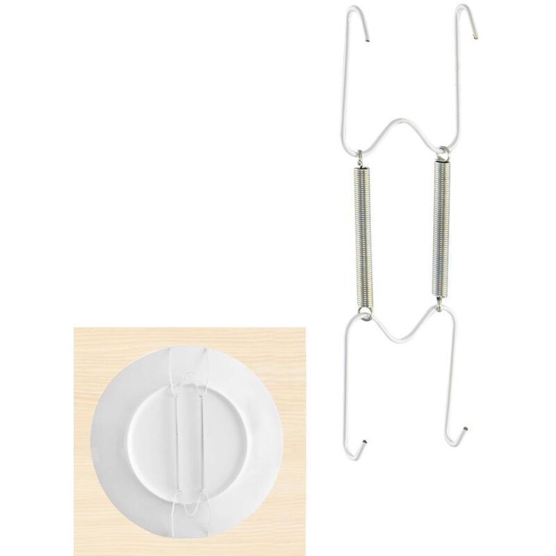 Spring Dish Hanger Für Teller von ø 13 bis 18 cm.
