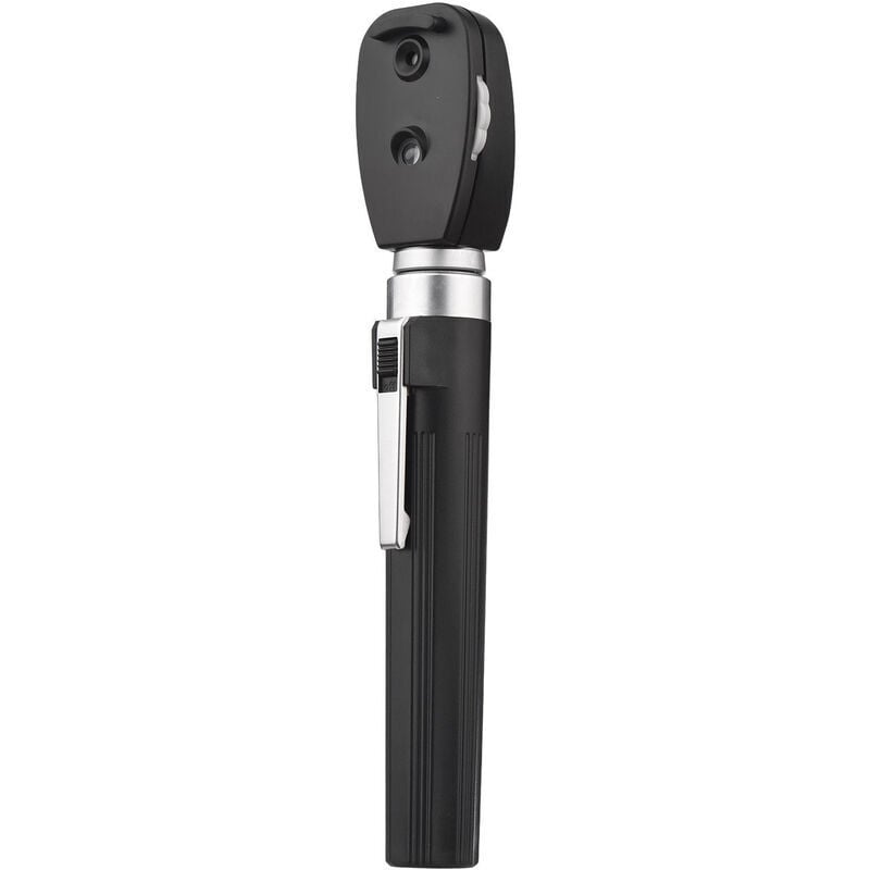 Pocket Direct Ophthalmoskop, schwarzes ophthalmisches Diagnosegerät, Einzelgriff (ohne Batterie)