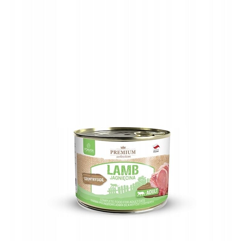 POKUSA CAT - Katzenfutter in Dosen - Lamm - 200g