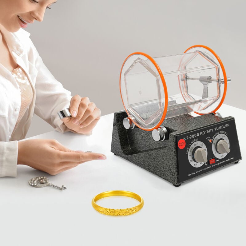 Poliermaschine 150 w, Poliermaschine mit Polierkugeln, elektrische Poliermaschine mit einstellbarer Drehzahl und Dauer 500-3000 U/min