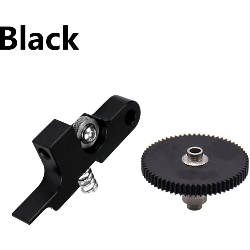 POM-Extruder-Lagersatz + U-förmiger Spannarm, kompatibel mit Titan Aero Sidewinder X1 X2 Genius Prusa i3 MK2 4max pro Chiron Metal Extruder