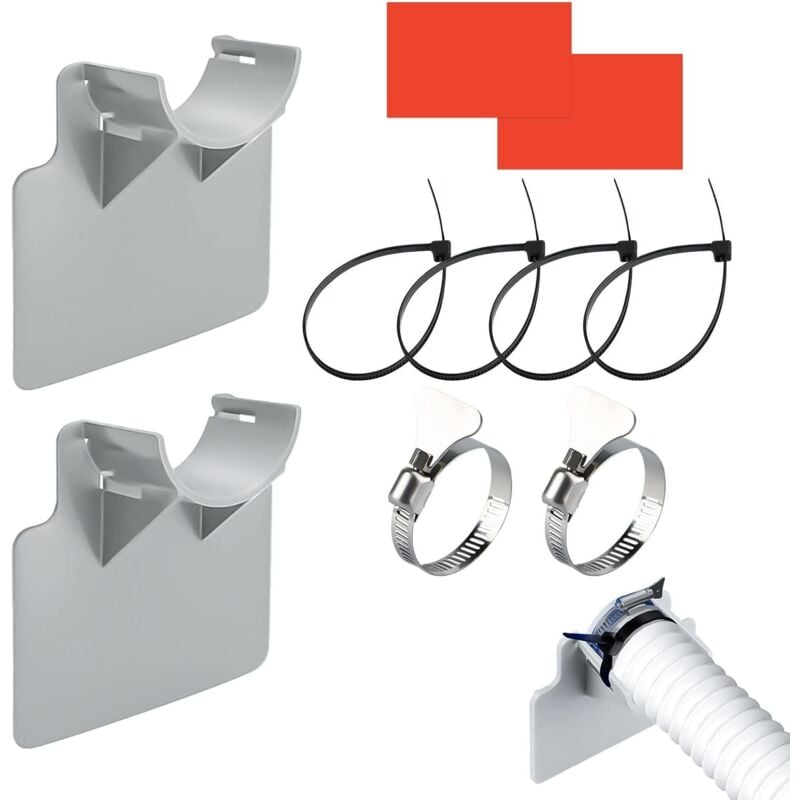 Pool-Schlauchhalter, 2er-Pack, 38-mm-Pool-Schlauchhalter, Pool-Schlauchhalter