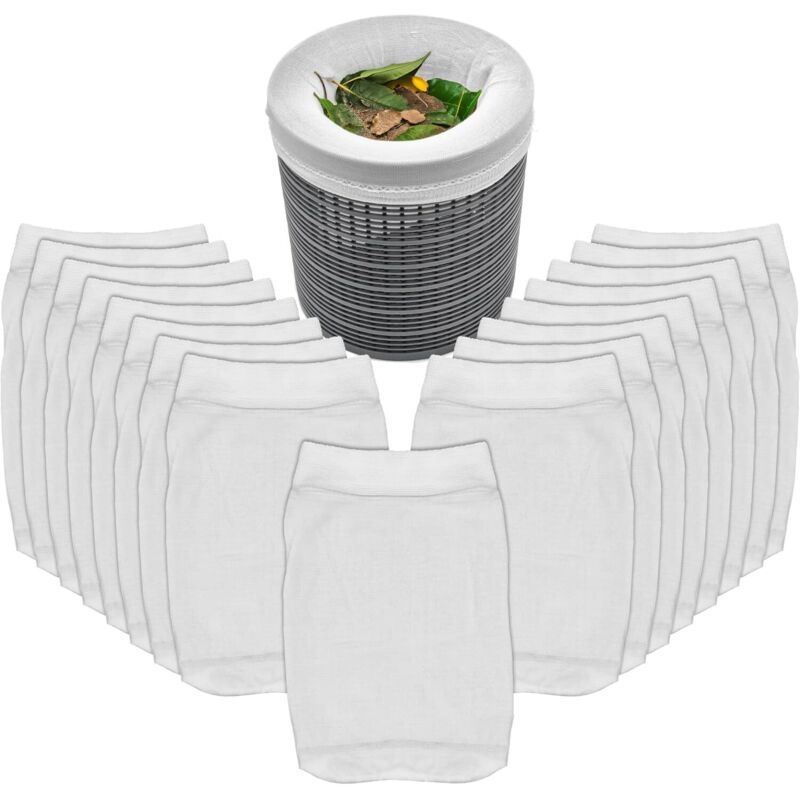 Pool-Skimmer-Socken, Pool-Filter-Socken, wiederverwendbarer und super dehnbarer Pool-Skimmer-Vorfilter zum Auffangen von Pollen, Blättern, Haaren,