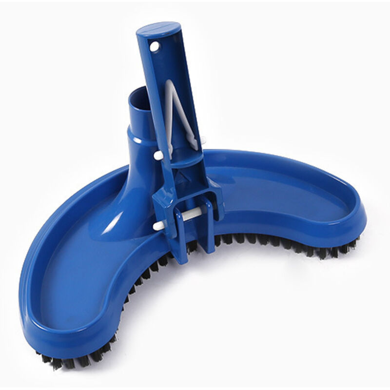 Pool-Vakuumkopf, gebogener Saug-Pool-Staubsauger, halbmondförmiger Pool-Staubsauger, Reinigungszubehör mit gebogener Saugfunktion