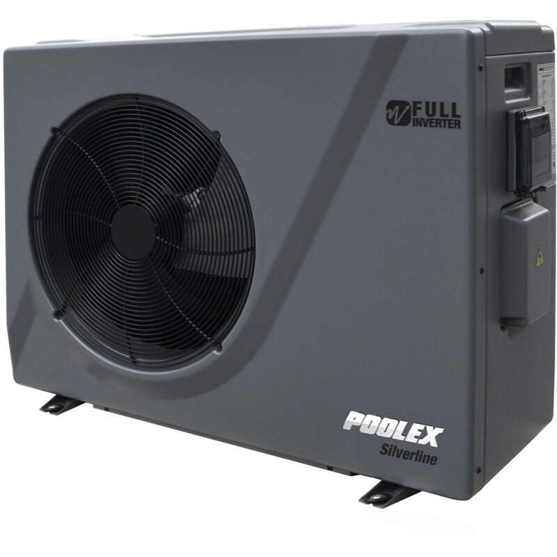 Poolex - Silverline 9,5kW Wärmepumpe Full Inverter wifi Abdeckung Poolheizung