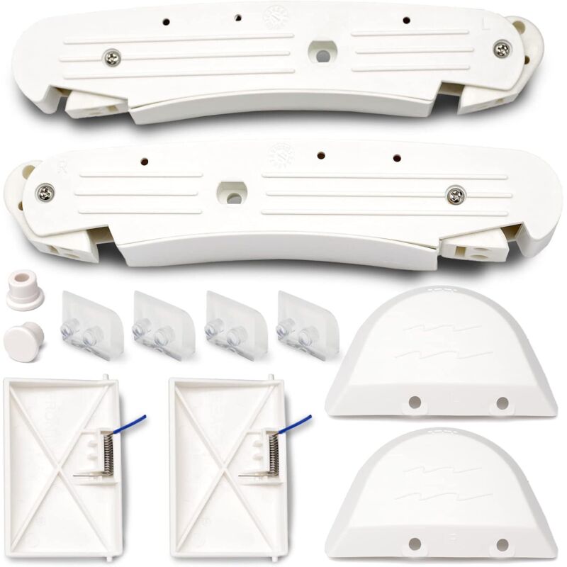 Poolreinigungsset mit AXV604WHP Front- und Heckscheibe, AXV434WHP Klappe, AXV414P Pod-Schuhen, Ersatz für Hayward Poolreiniger, Kombi-Wartungsset