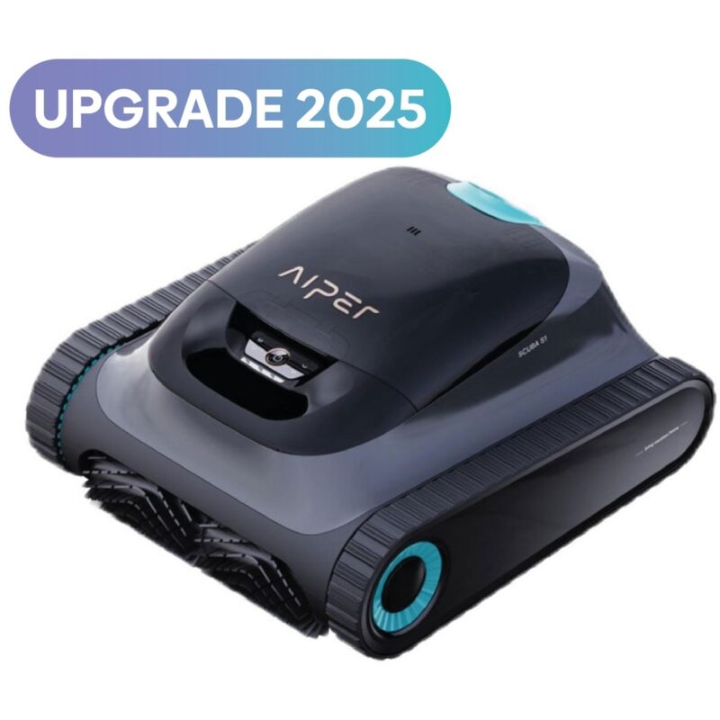 Poolroboter Aiper Scuba S1 Akku App Modell 2025 Wasserlinie 4 Modi Parkassistent
