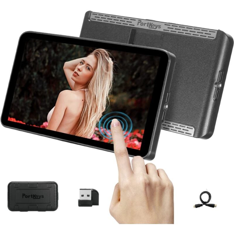 PortKeys LH7P Monitor de camera Monitor de camera de wireless Control LUT output 4K 3D de 7' de High Brightness 1920X1080 1000nit 1080P60 HDMI