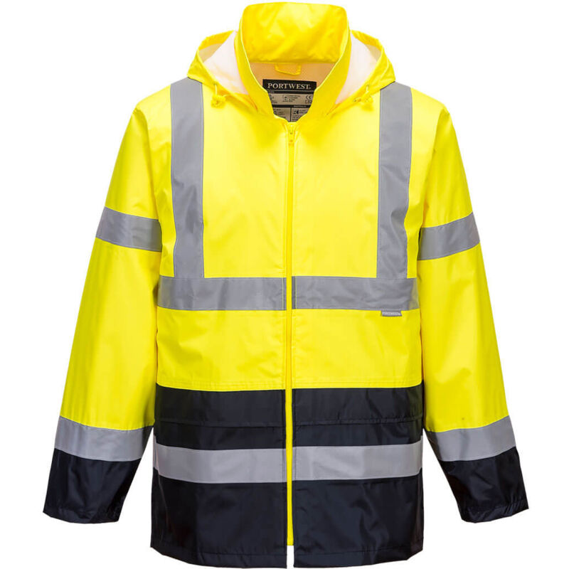 Portwest Warnschutz Regenjacke EN ISO 20471 gelb L