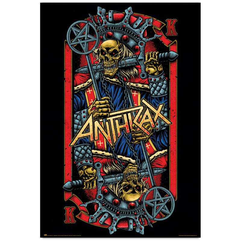 Poster Anthrax Böse Könige