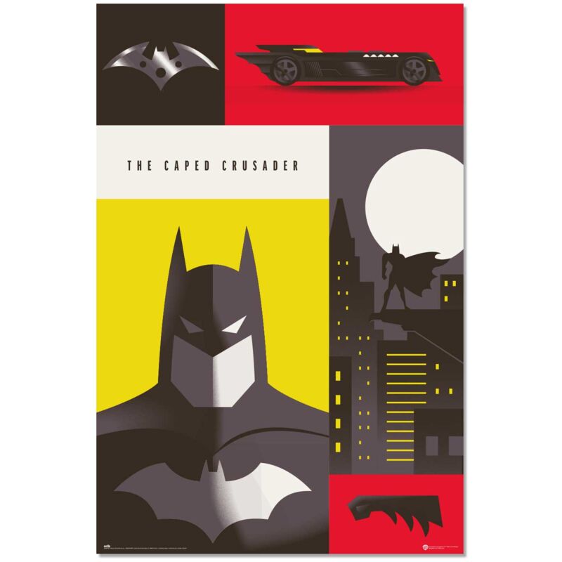 Poster batman 100. Jahrestag wb