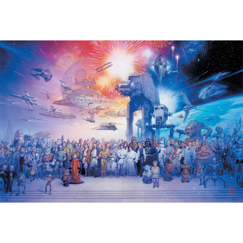 Poster star wars legacy Zeichen