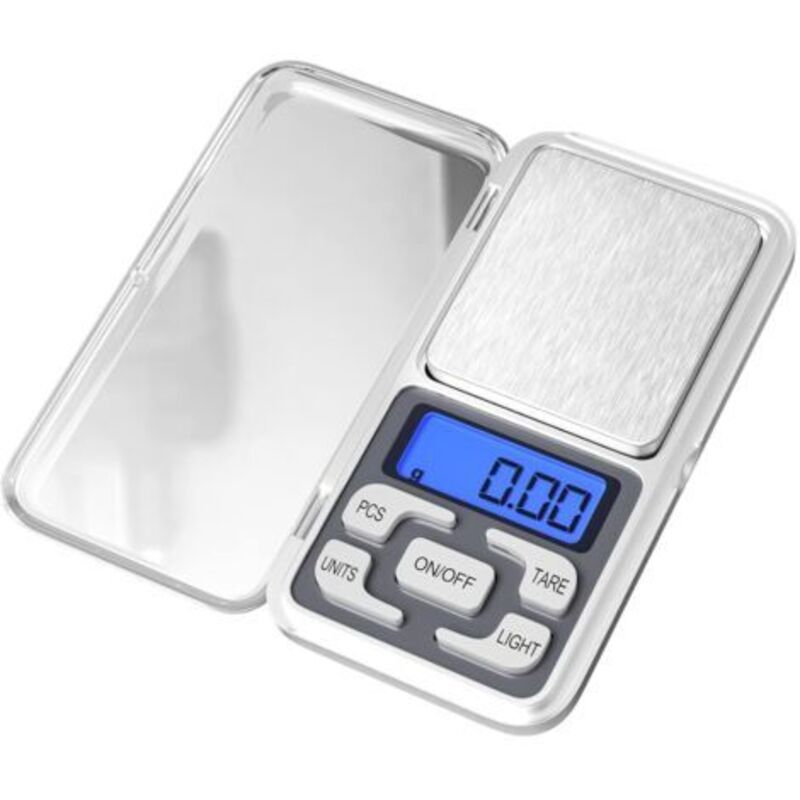 Präzisions-Küchenwaage, 0,01g-500g, Multifunktionale Mini-Lebensmittelwaage mit LED-Anzeige und Tara-Funktion, Elektronische Waage für Lebensmittel,