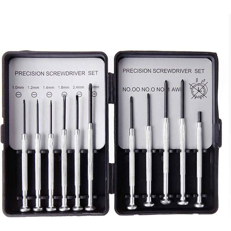 Aougo - Präzisions-Schraubendreher-Set für elektronische Reparaturen an Laptops, Computern, Tablets, Brillen, Uhren und anderen Geräten