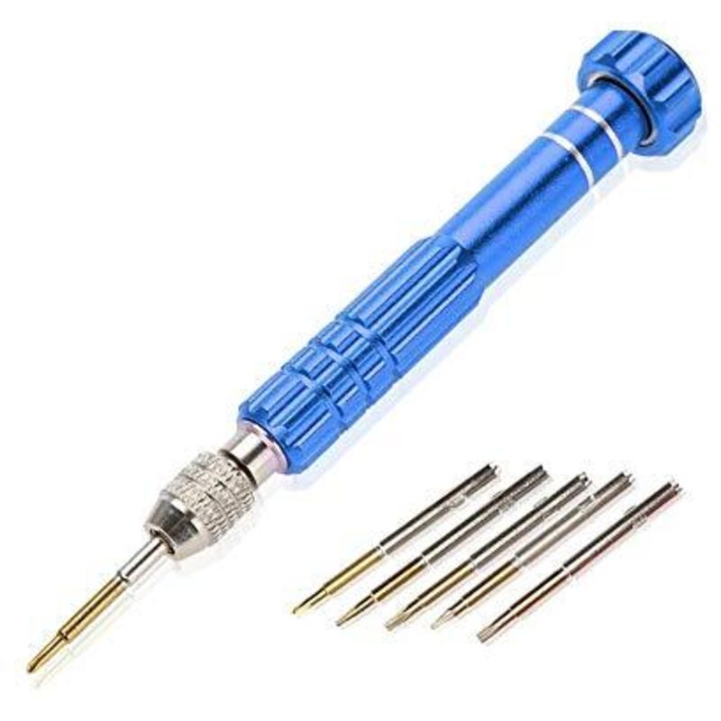 Präzisions-Schraubendreher-Set, Schraubendrehergriff mit Öffnungswerkzeugsatz zur Reparatur von Laptops, iPads, Mobiltelefonen, Brillen, Uhren und