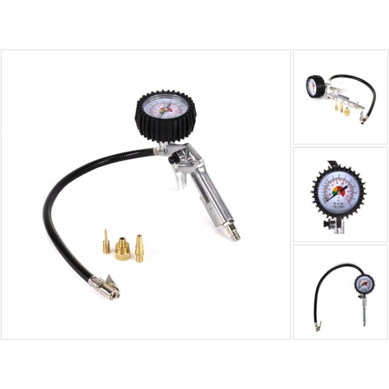 Prebena Z175.80 Reifenfüller Bälle Schlauchboot Zubehör Manometer 0-12bar