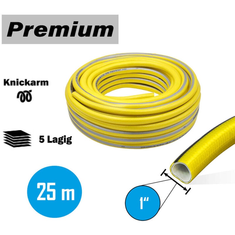 Stabilo-sanitaer - Premium Gartenschlauch 1 Zoll 25m