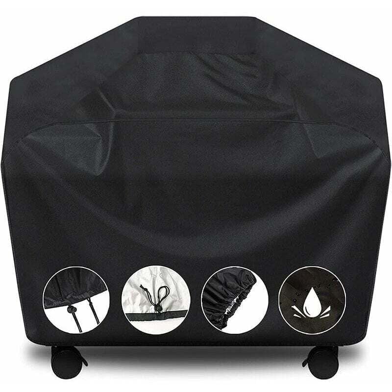 Premium-Grillabdeckung, robuste Gasgrillabdeckung für Weber Spirit, Weber Genesis, Char Broil und mehr. Reiß- und wasserbeständig (57 L x 24 B x 46