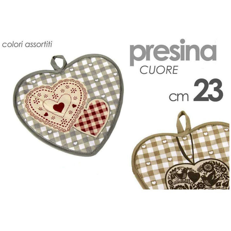 Trade Shop Traesio - Trade Shop - cuisine presine forma zu heart 23CM in allen casa decorata vari colori 672309 -