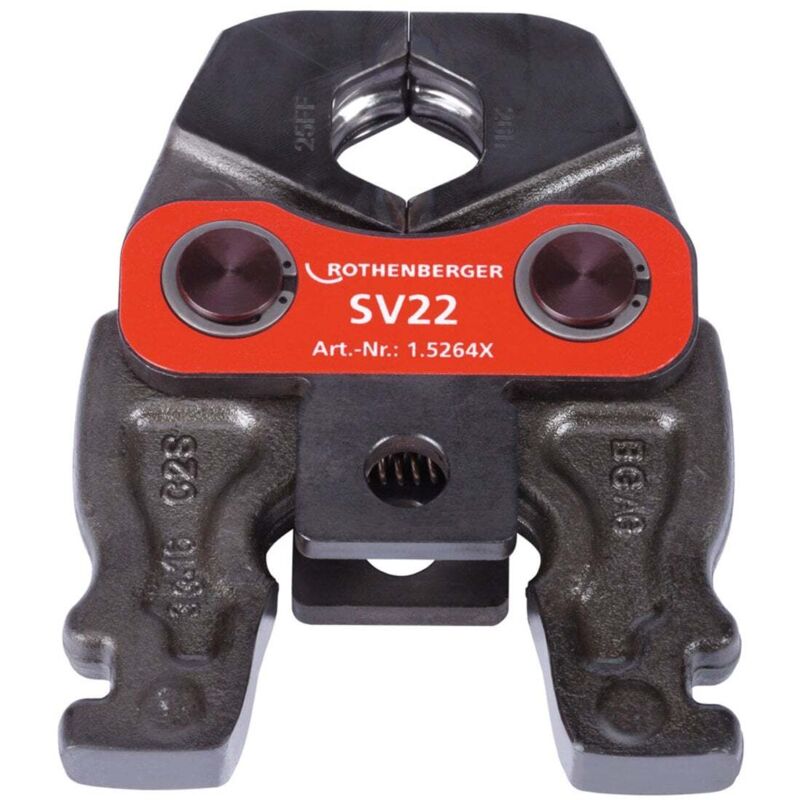 Rothenberger - Compact sv 22 Pressbacke 22 mm ( 015264X ) für Pressmaschinen mit 19 kN