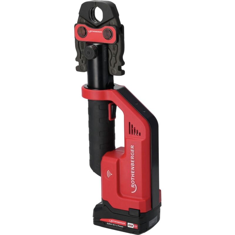 ROTHENBERGER ROMAX COMPACT III Set RFZ16-20-25, 2Ah, EU, CAS - 1000004292