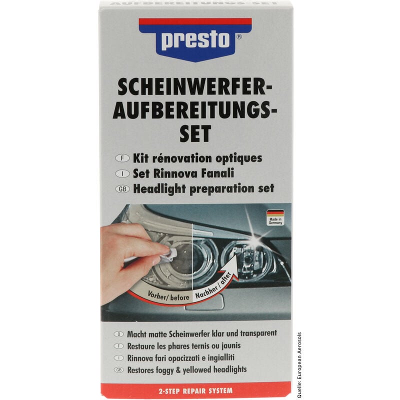 Scheinwerfer Aufbereitungs-Set 365171 - Presto