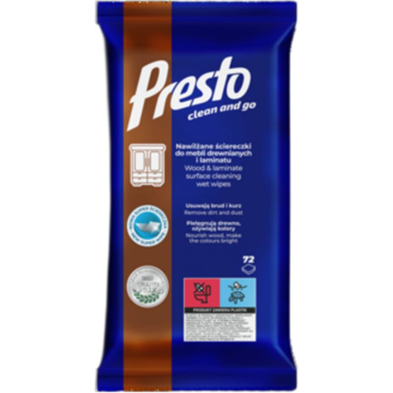 Presto Haushaltstücher für Holzmöbel 72-tlg.