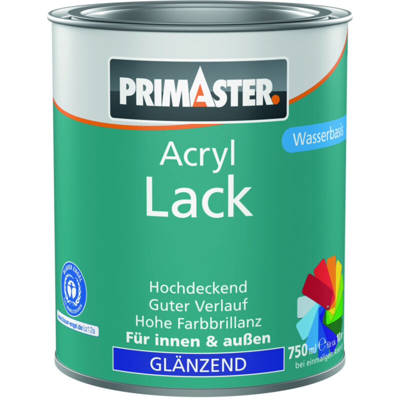 Primaster Acryl Lack nussbraun glänzend 750 ml Acryl Lack