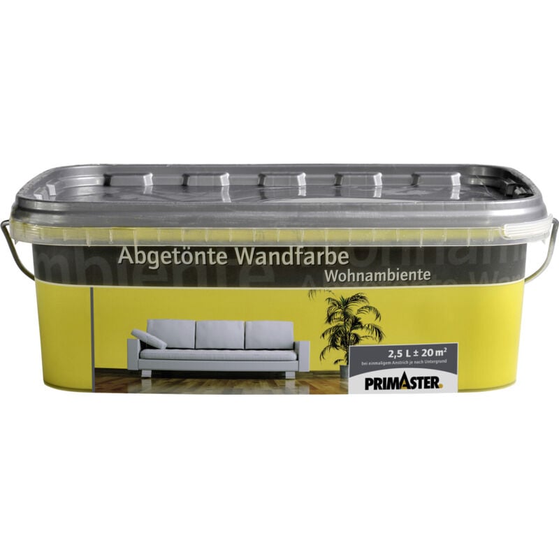 Primaster - Wandfarbe Wohnambiente 2,5L Curry Matt Innenfarbe Deckenfarbe