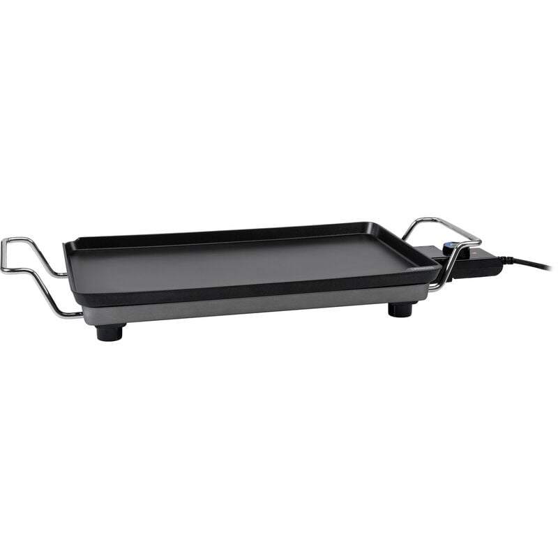 Teppanyaki Elektrogrill, Bratfläche 46x26cm Japan Indoor Tischgrill, 2000Watt