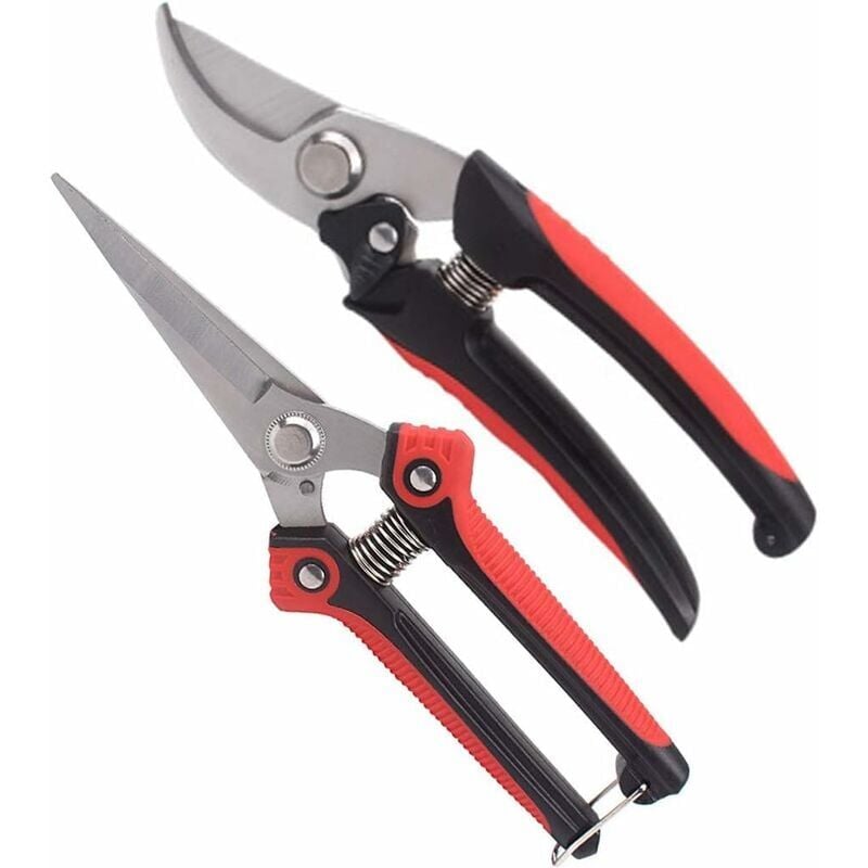 Professionelle Gartenschere und Schere Gartengeräte Baum Obst Pflanze Zweige Blumen