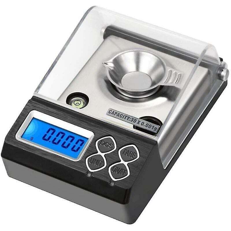 Professionelle Präzisions-Digitalwaage, Milligramm, elektronische Mini-Pulverwaage, Gold-Schmuckwaage