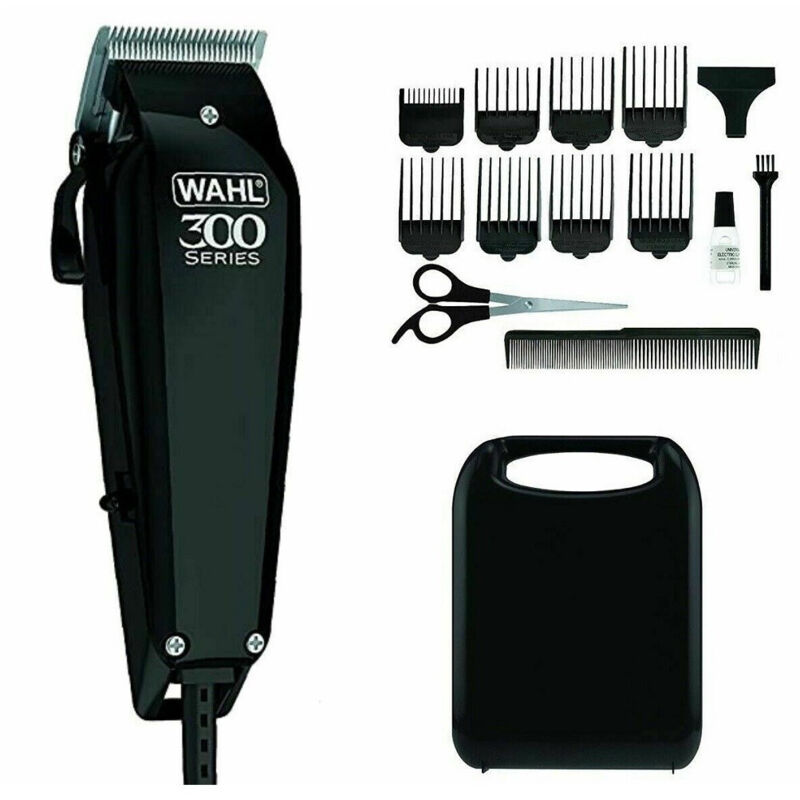 Trade Shop - professioneller haarschneider bartschneider 8 führungen kämme komplettes kit rasierer -