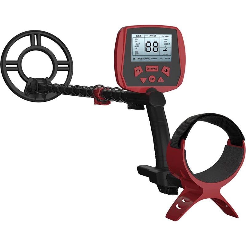 Professioneller Metalldetektor, verbesserte Version, hochpräzise Erkennungsmodi, wasserdichte Spule, Farb-LCD-Display, einstellbare Empfindlichkeit,