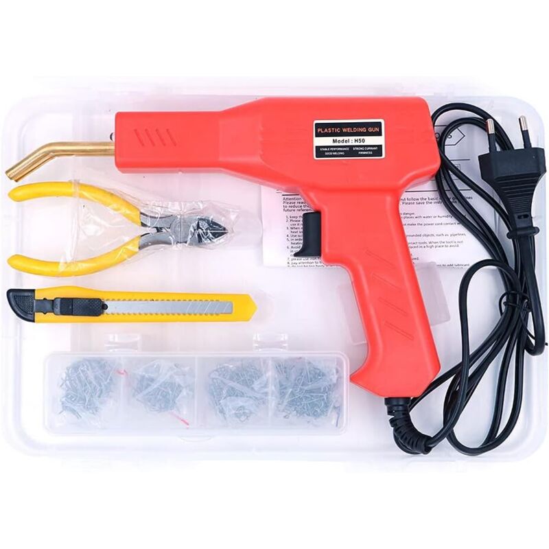 Vtizikl Professional Car Bumper Crack Repair Machine De Soudage Set and Cars Plastic Repair Machine Welding Hot Stapler for Repair and Reinforcing