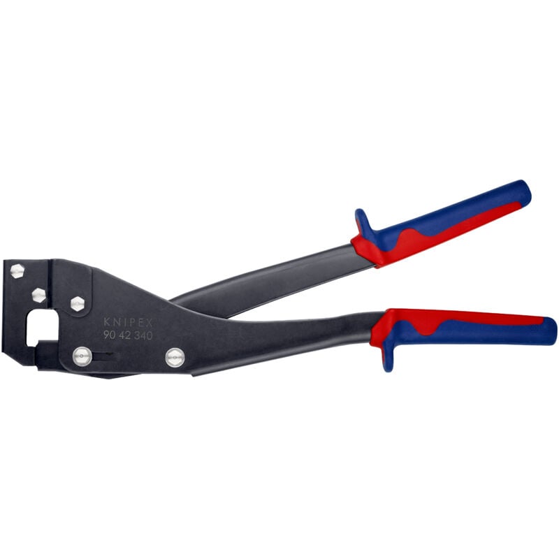 Knipex - 90 42 340 ean Profil-Verbundzange mit Mehrkomponenten-Hüllen brüniert 340 mm