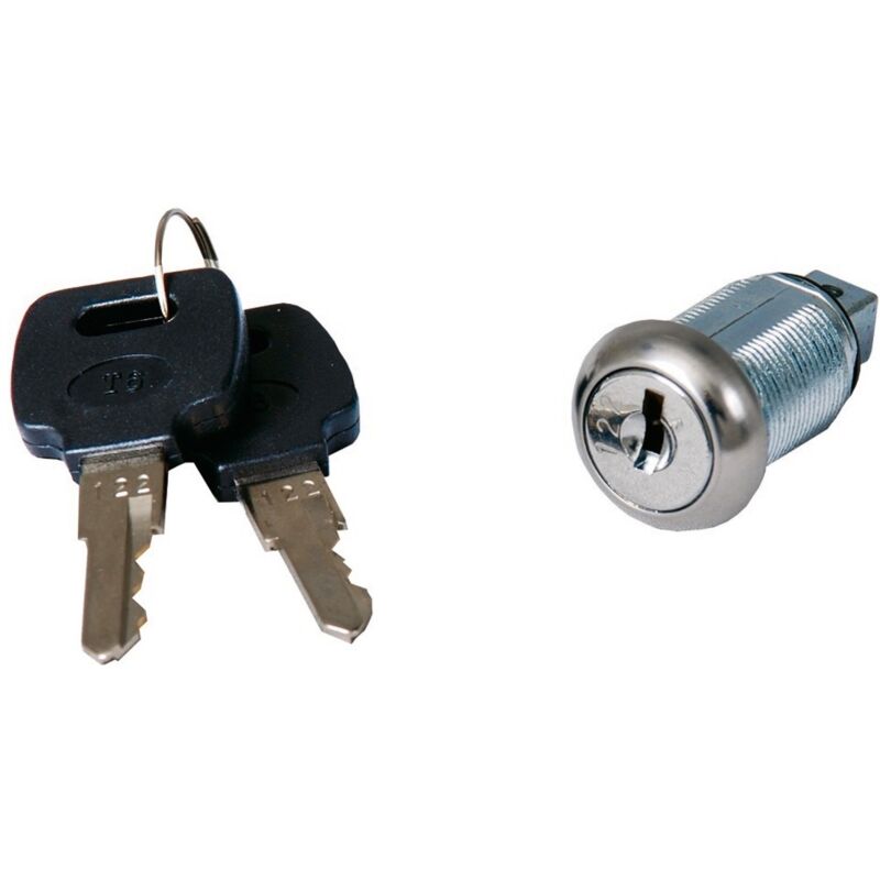 Projahn Schloss mit 2 Schlüsseln Nr. 031 für Werkstattwagen rund