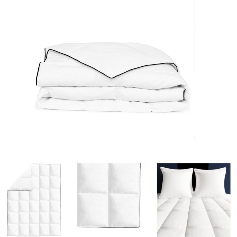 Prolenta Premium - The Living Store Winter-Daunendecke 135x200 cm - Bettdecken - Weiß