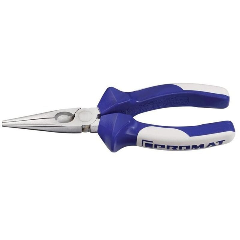 Flachrundzange Länge 160 mm flach-rund gerade Mehrkomponenten-Hüllen