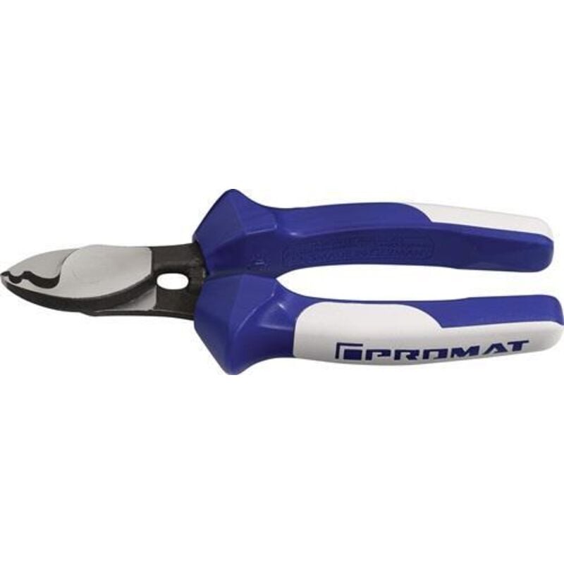 Kabelschere Länge 160 mm Kopf poliert Mehrkomponenten-Hüllen