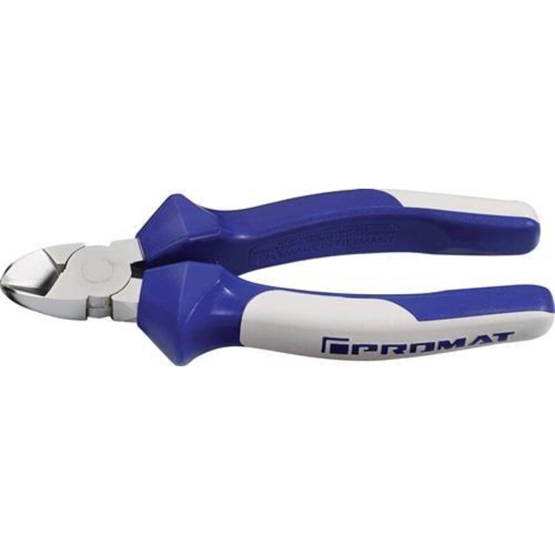 Promat - Seitenschneider Länge 160 mm Kopf verchromt Mehrkomponenten-Hüllen max. 2 mm